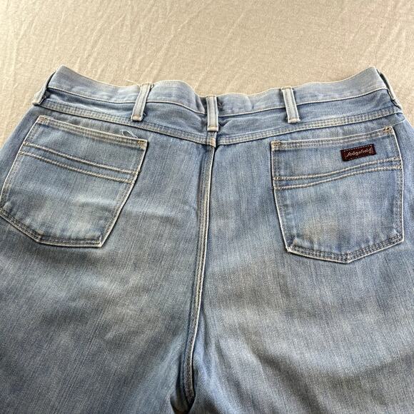 Vintage Sedgefield Jeans 38 x 36 Long Made in USA Lightwash Faded Western Work - Picture 4 of 8